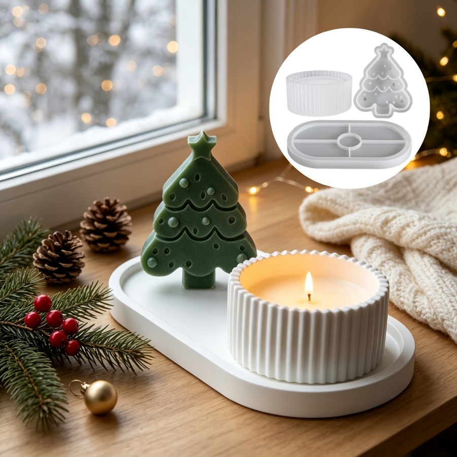 Candle Making Kit Wholesale - مجموعة من 3 قطع من قوالب
