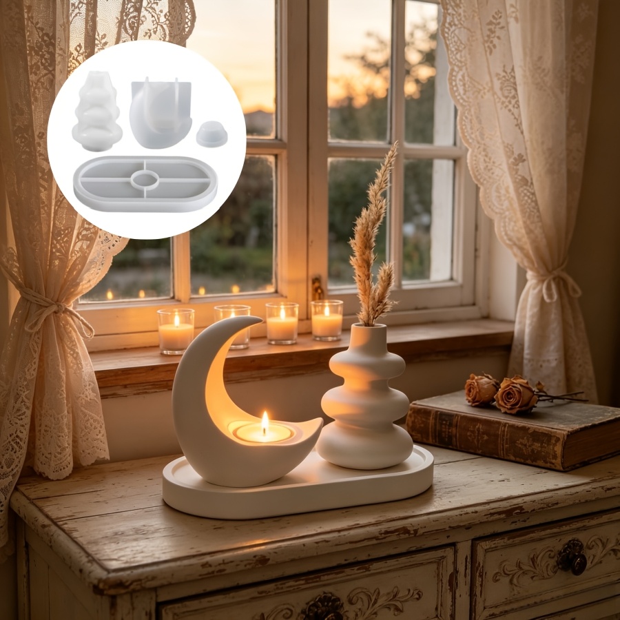 Candle Making Kit Wholesale - مجموعة من 4 قطع تشمل حامل