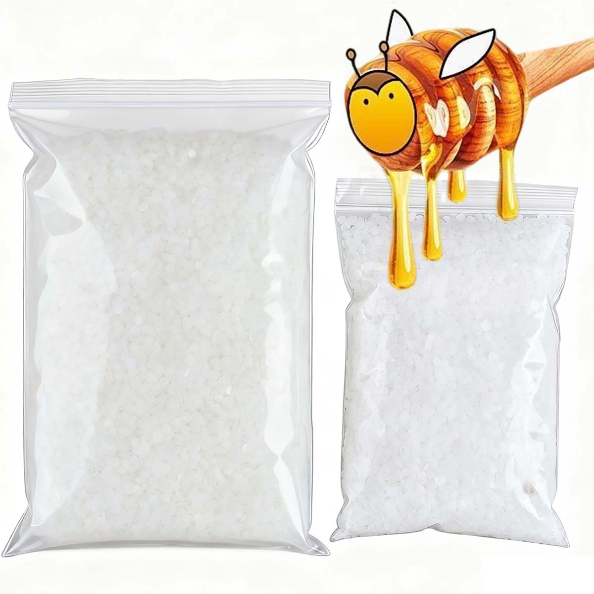 Candle Making Wax Melter - 200 جرام-1000 جرام شمع العسل الأبيض
