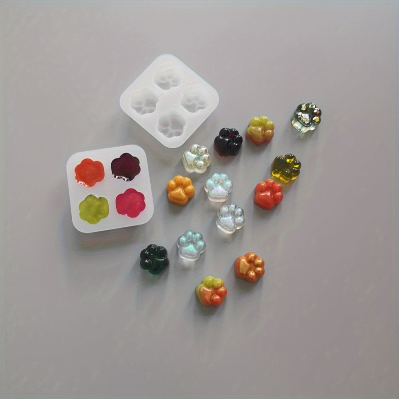 Candle Making Kit Wholesale - مجموعة قوالب سيليكون بتصميم مخلب القط