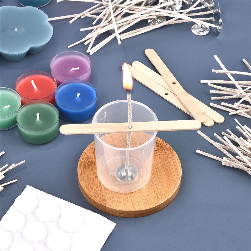 30 قطعة شمعة الفتائل منخفضة ال - مراجعة Candle Making Wax Melter وسعره
