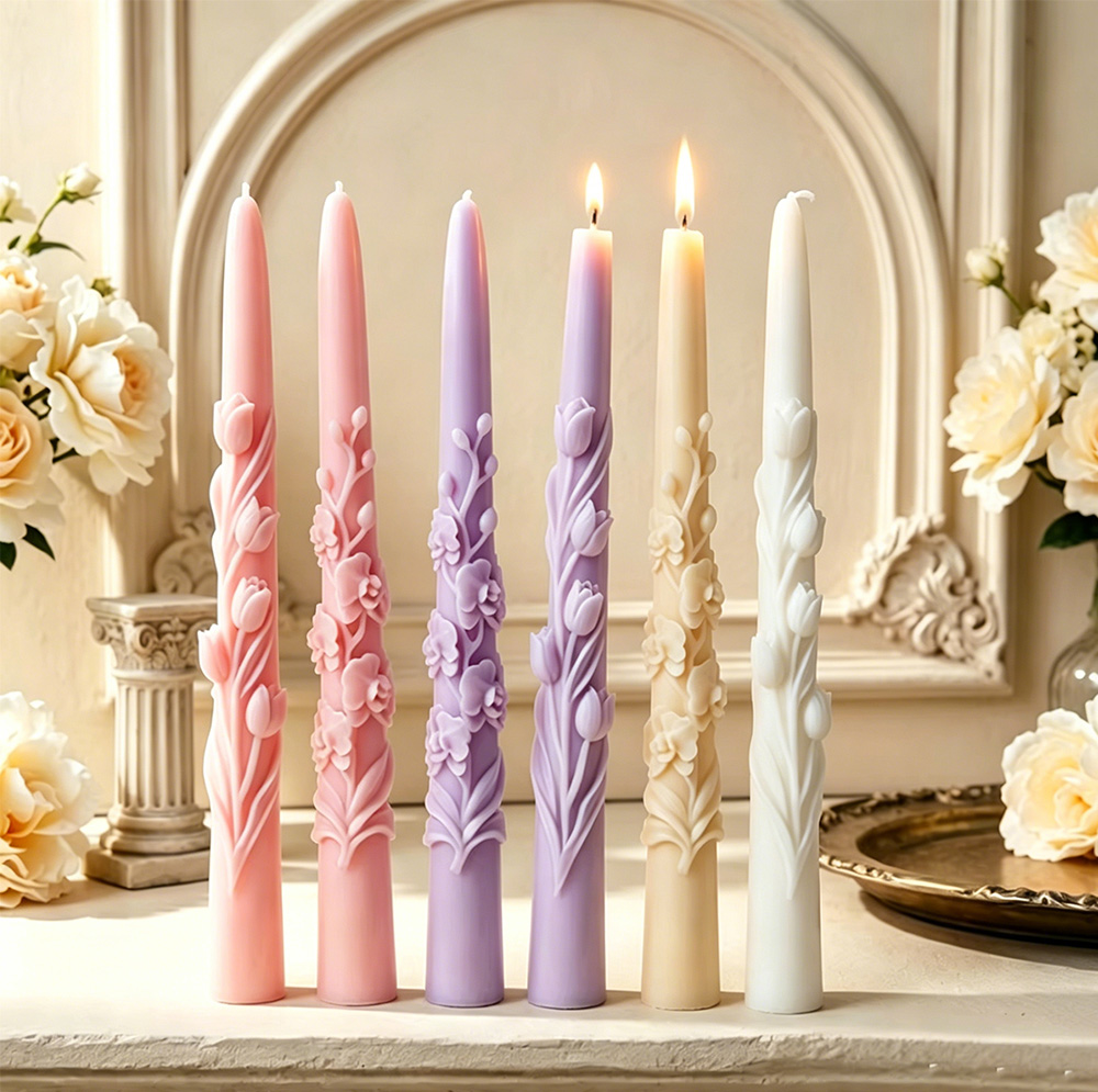 قالب سيليكون لصنع شموع الزهور  - مراجعة Candle Making Wax Melter وسعره