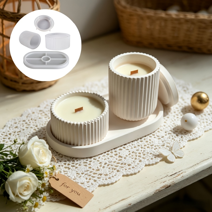 مجموعة قوالب سيليكون، 4 صناديق - مراجعة Candle Making Kit Wholesale وسعره