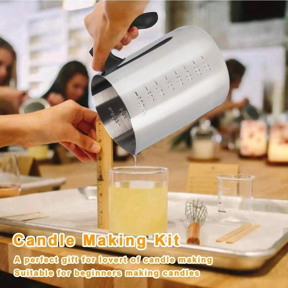 وعاء صب الشموع مع لوحة تسخين ك - مراجعة Candle Making Jug وسعره