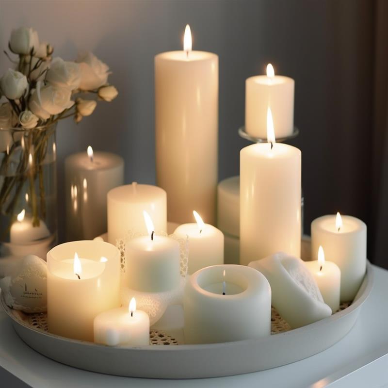 50/100 قطعة القطن الشمع شمعة ا - مراجعة Candle Making Kit Wholesale وسعره