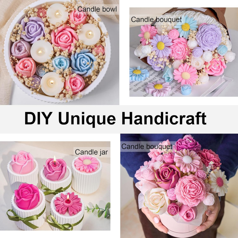 مجموعة قوالب شموع على شكل 5 زه - مراجعة Candle Making Kit Wholesale وسعره