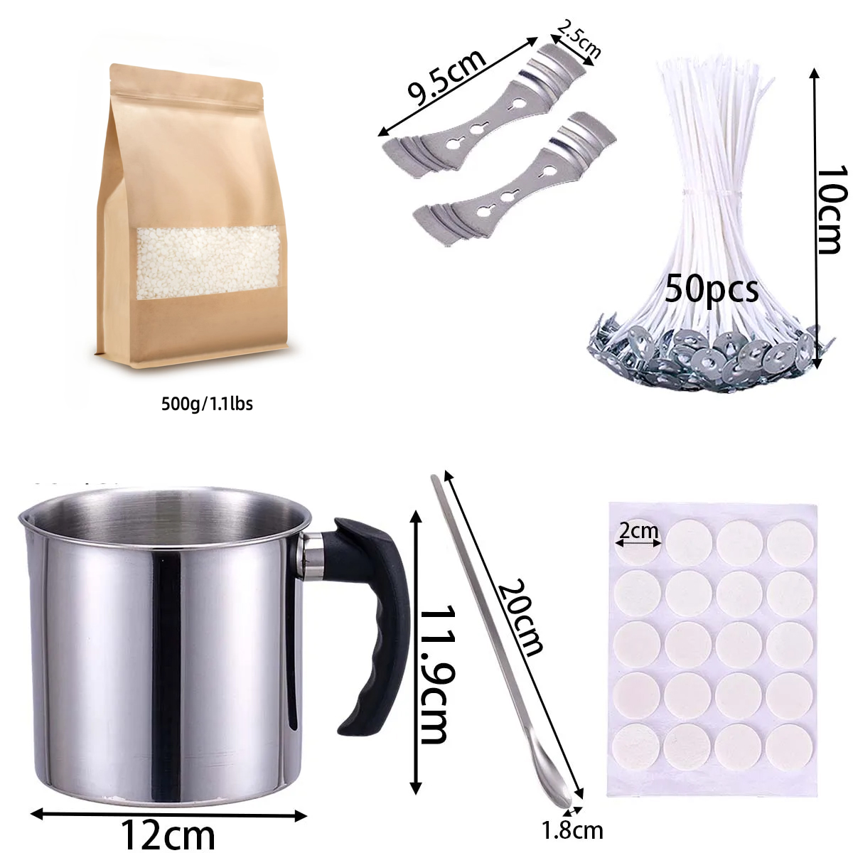 مجموعة أدوات صنع الشموع المعطر - مراجعة Candle Making Kit Wholesale وسعره